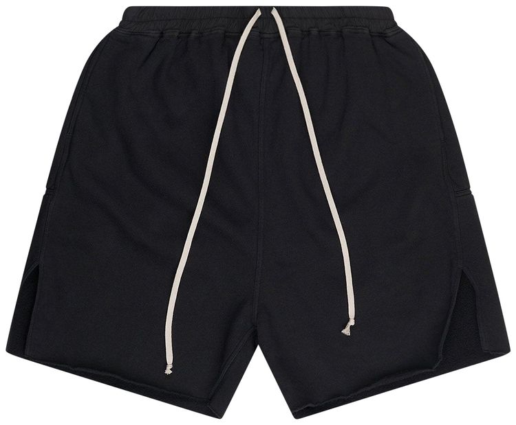 Rick Owens DRKSHDW Long Butt Zipper Boxer Shorts Black