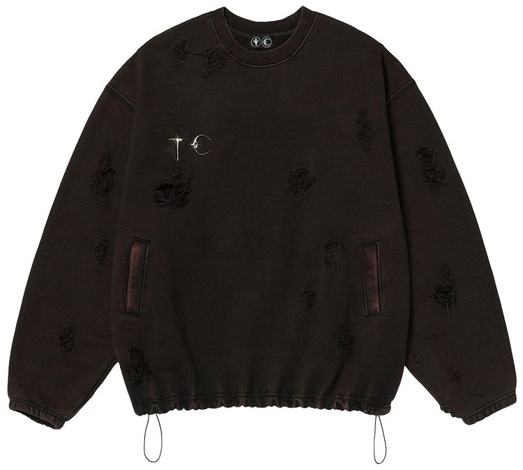 Thug Club War Victim Sweatshirt Black