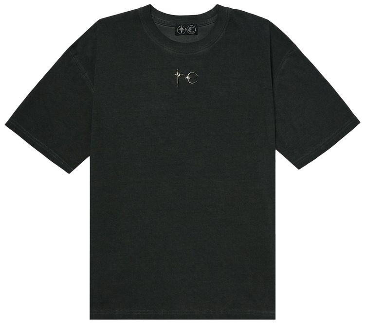 Thug Club Slim T Shirt Black