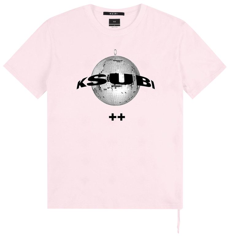 Ksubi Disco Kash T Shirt Pink