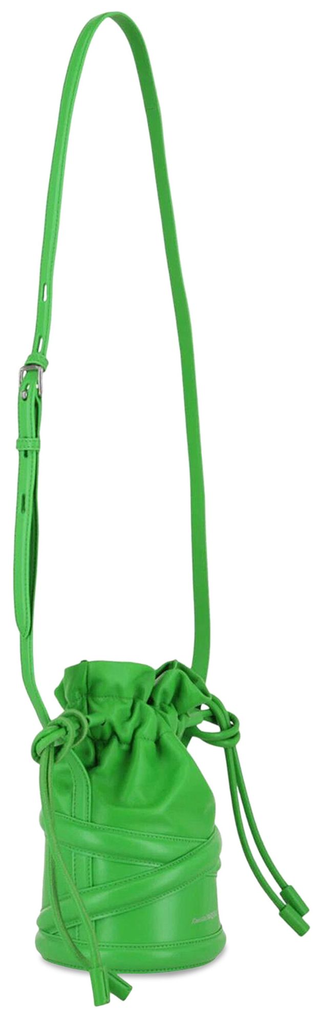 Alexander McQueen The Soft Curve Bag Acid Green