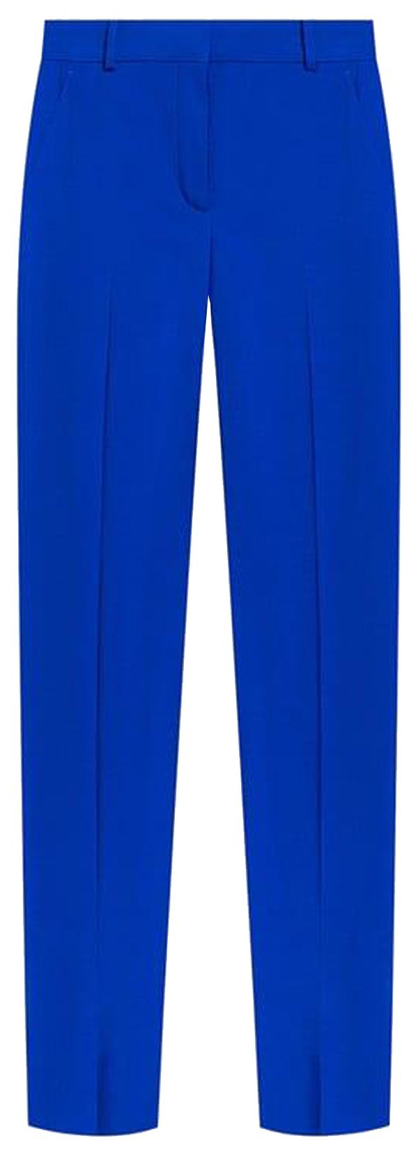 Alexander McQueen Straight Leg Trousers Electric Blue