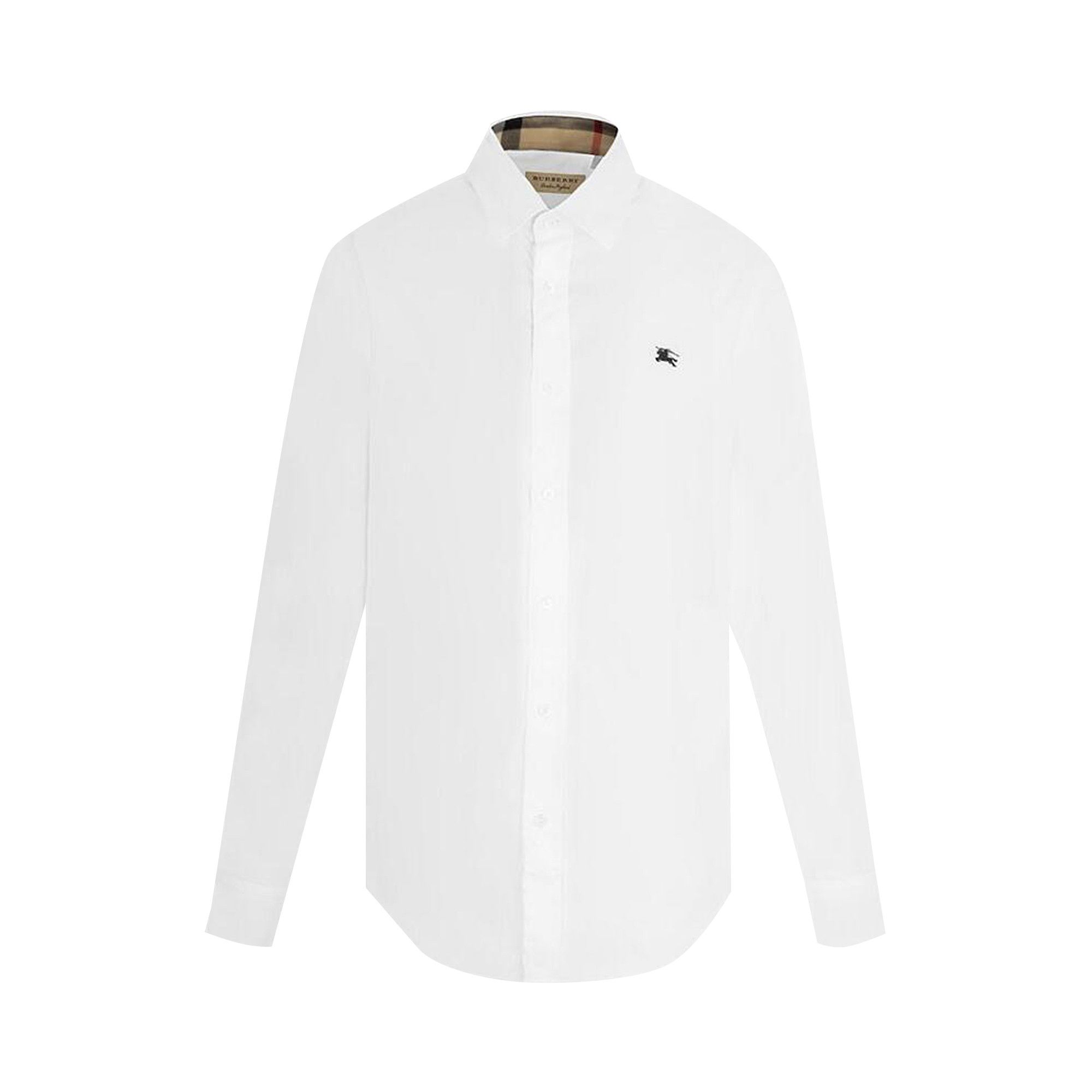 Tシャツ・カットソー BURBERRY White Poplin Shirt Burberry - Cotton poplin shirt White - The Corner