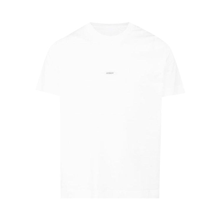 Givenchy Logo Crewneck Short Sleeve T Shirt White
