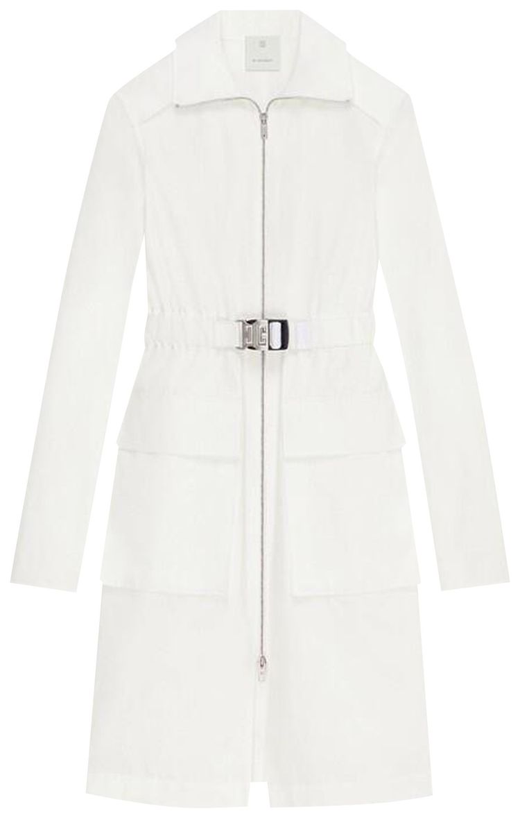 Givenchy 4G Trench Coat White