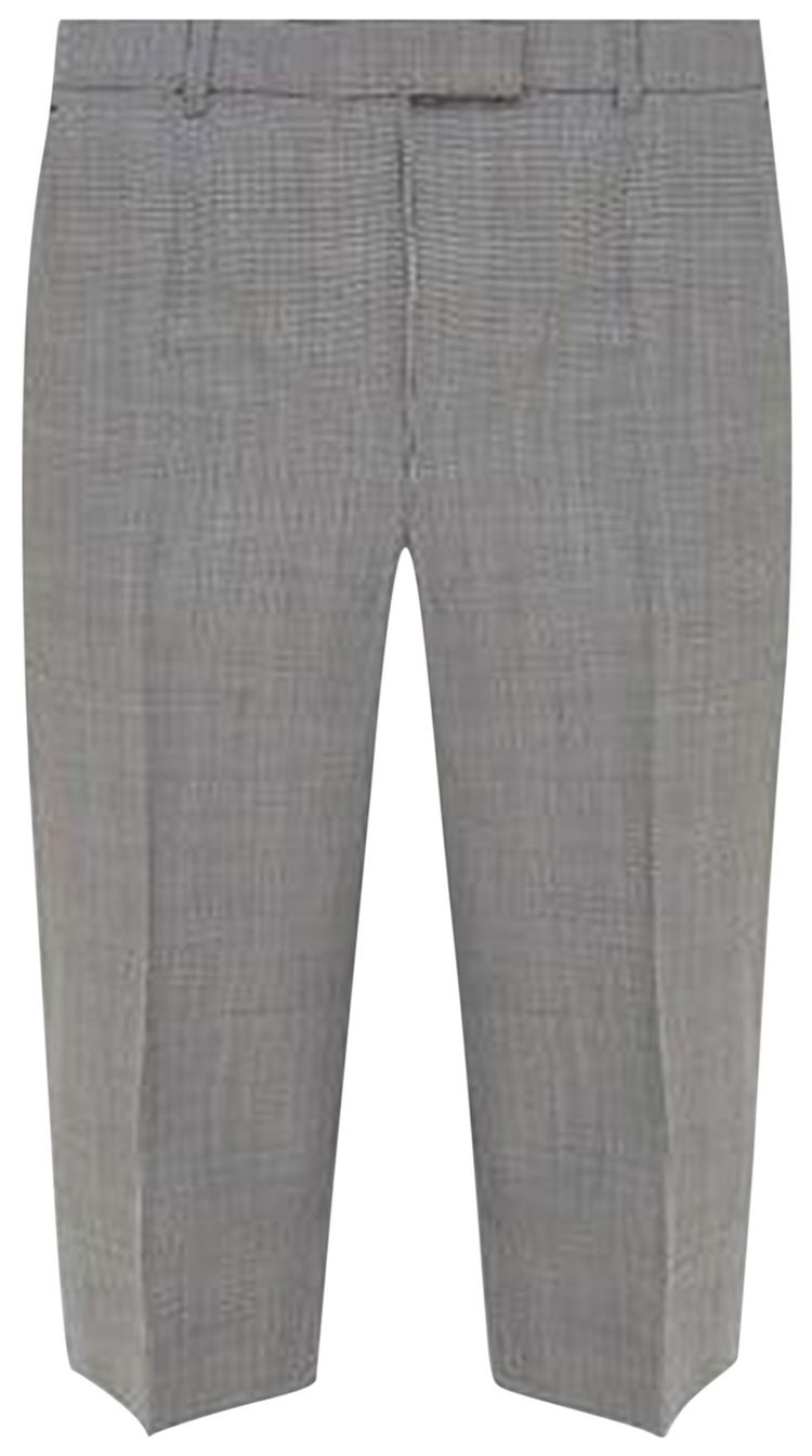 Givenchy Houndstooth Bermuda Shorts BlackWhite