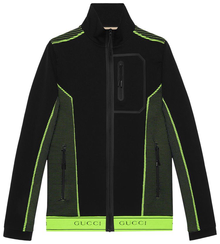 Gucci Logo Track Jacket Black