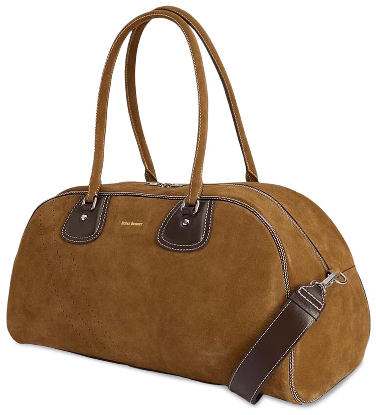 adidas x Wales Bonner Suede Bowling Bag Chocolate