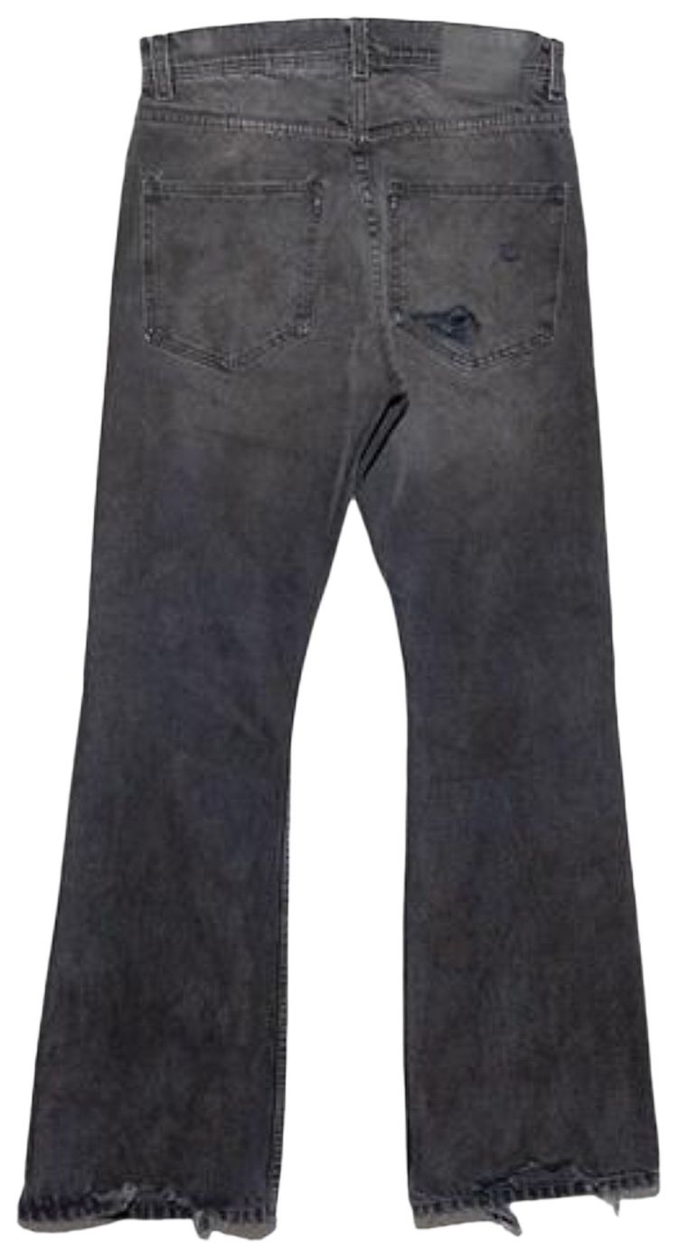 Enfants Riches Deprimes Wider Flare Leg Jeans Black