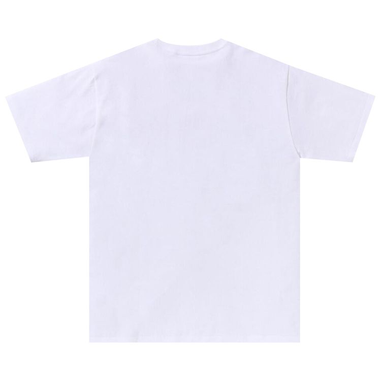 BAPE Palm Tree Camo College Tee WhiteRed