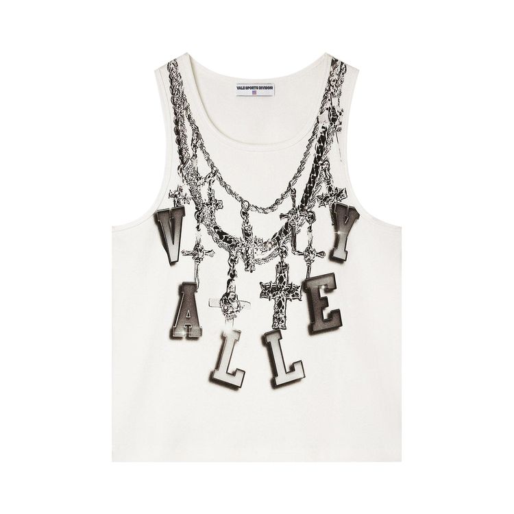 Vale Forever Chain Tank White