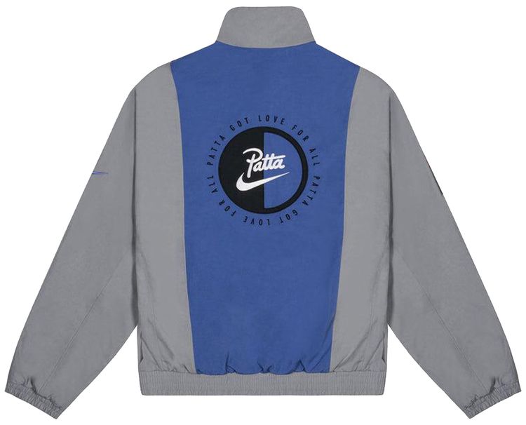 Nike x Patta Track Jacket Particle GreySapphire