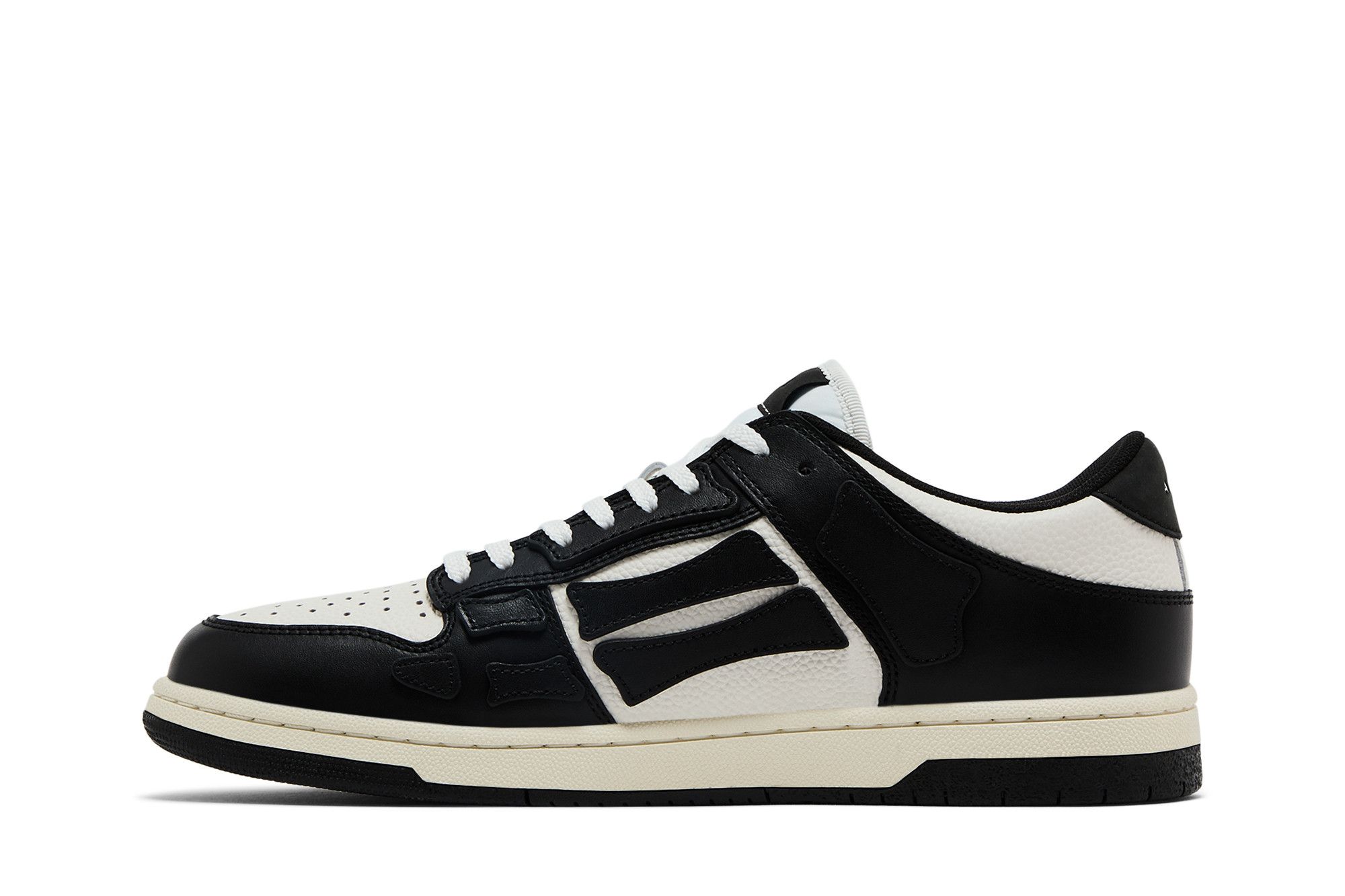 スニーカー AMIRI FW25 'Skel Top Low' sneakers (AMFOSR1047 BLACKWHITE) Skel Top Low - Black/White – Feature