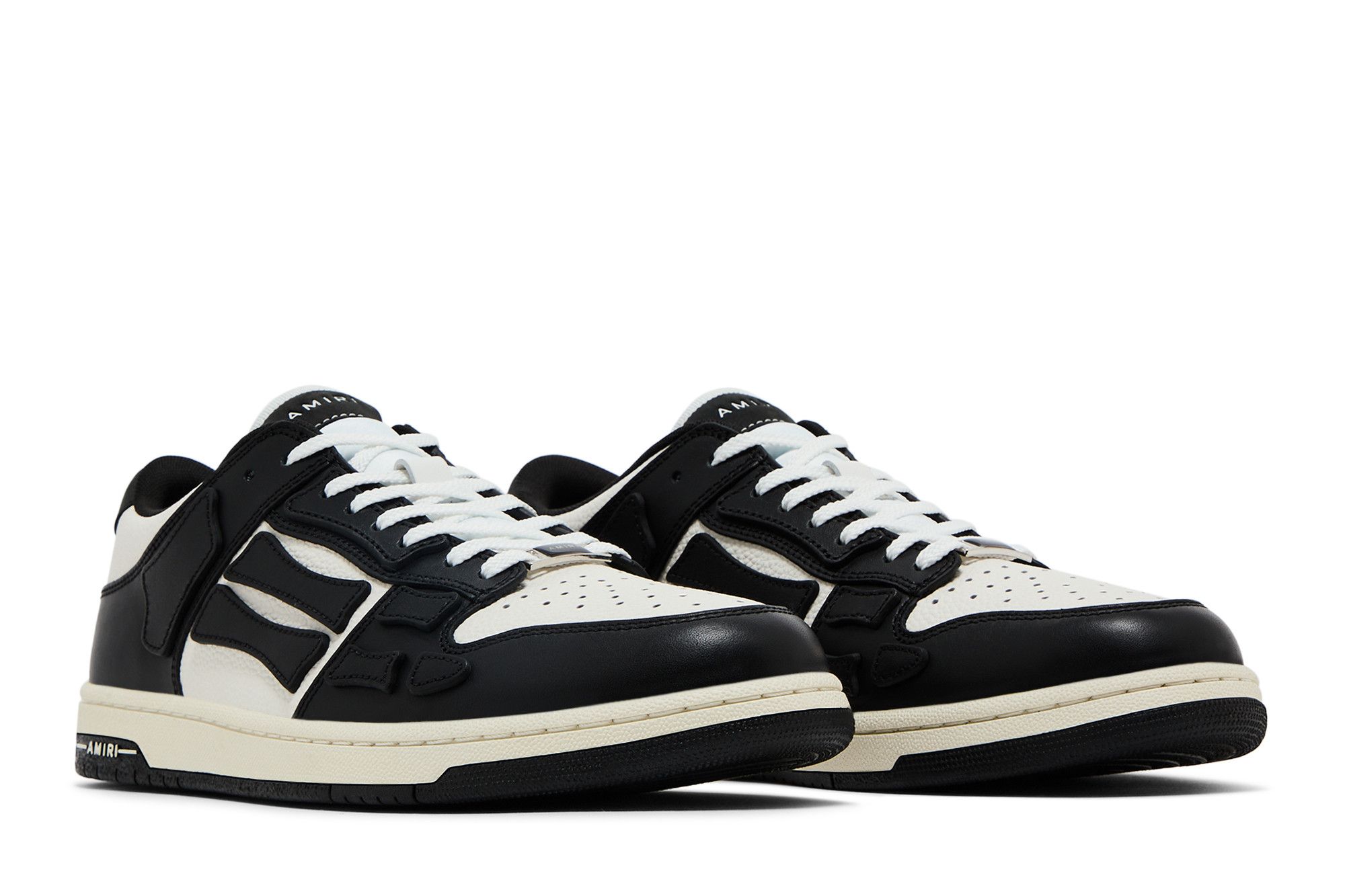 スニーカー AMIRI SS25 'Skel Top Low' sneakers (AMFOSR1047 WHITEBLACK) Buy Amiri Skel Top Low 'White Black' 2024 - AMFOSR1047 111