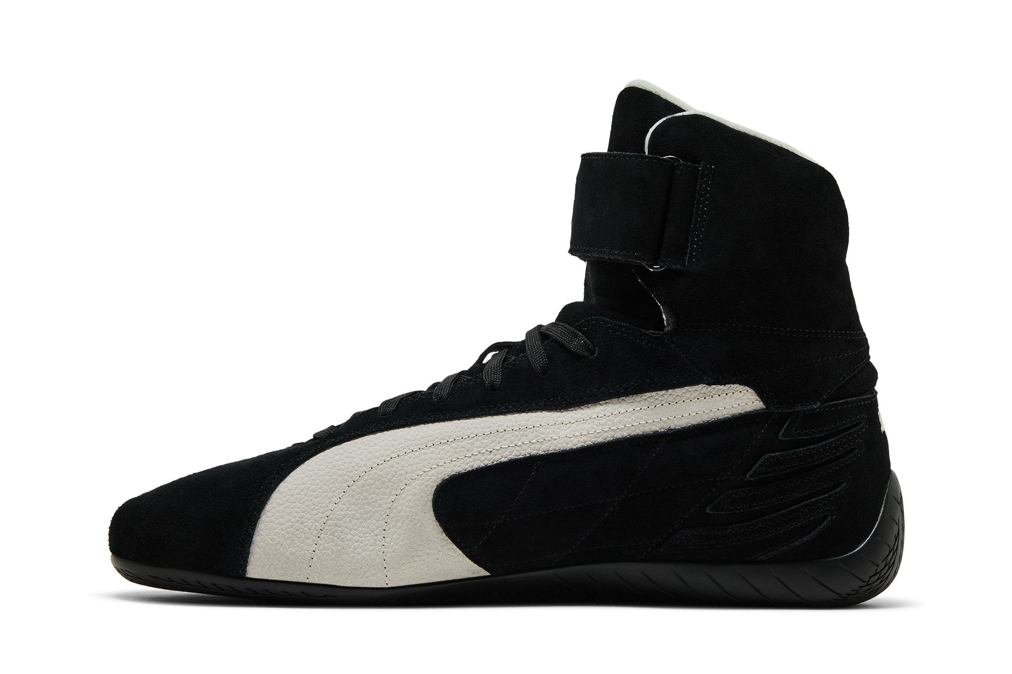 Buy Puma Speedcat Mid 'Black Off White' - 400384 01 | GOAT