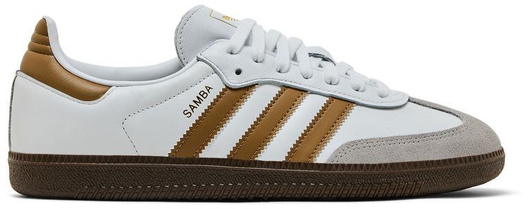 Adidas Samba OG White Brown Desert