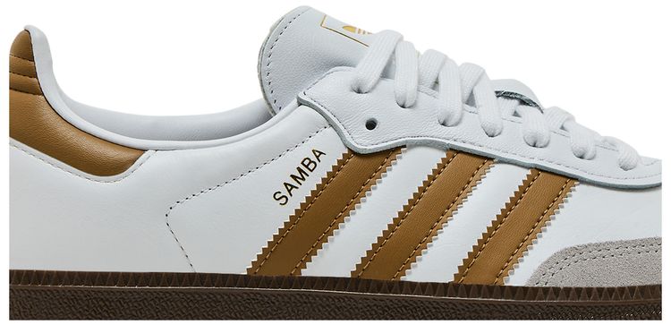 Adidas Samba OG White Brown Desert