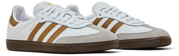 Adidas Samba OG White Brown Desert