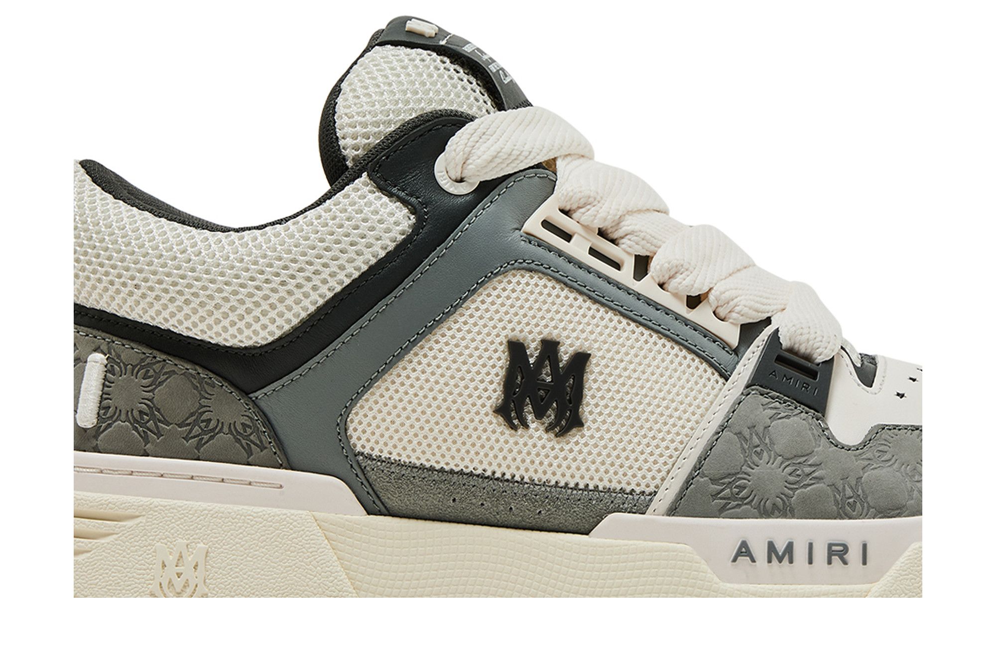 AMIRI MA Quad MA-1 デボスレザー メッシュ スニーカー 人気 AMIRI MA Quad MA-1 レザー メッシュ スニーカー 人気