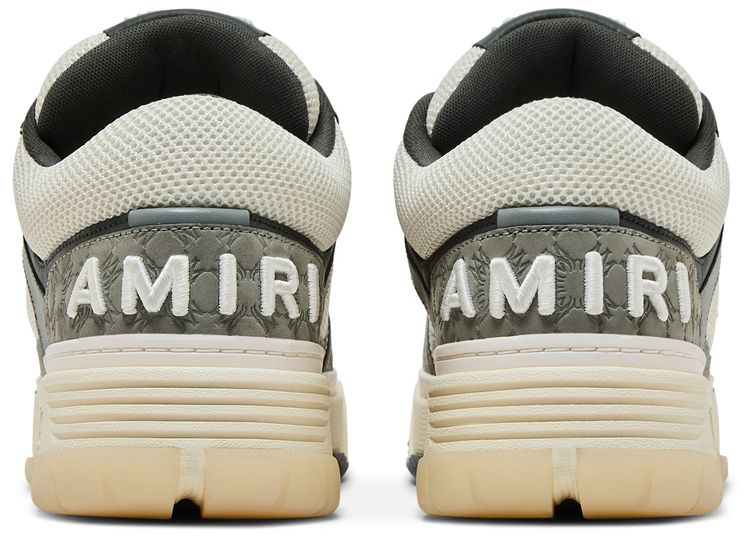 Amiri MA 1 Quad Monogram Debossed   Grey