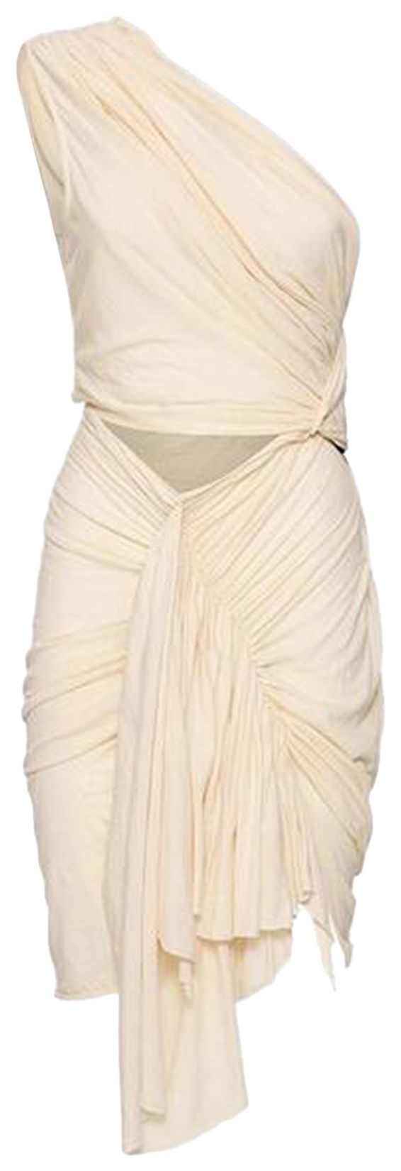 Rick Owens DRKSHDW Fog Dress Parchment