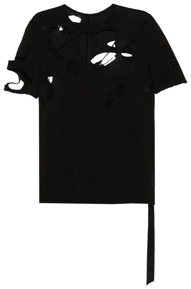 Rick Owens DRKSHDW Destroyed Level T Shirt Black