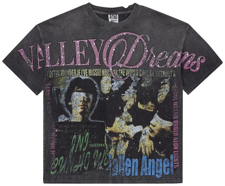 Vale Forever Fallen Bling Tee Black