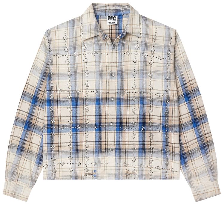 Vale Forever Skyfall Flannel CreamBlue