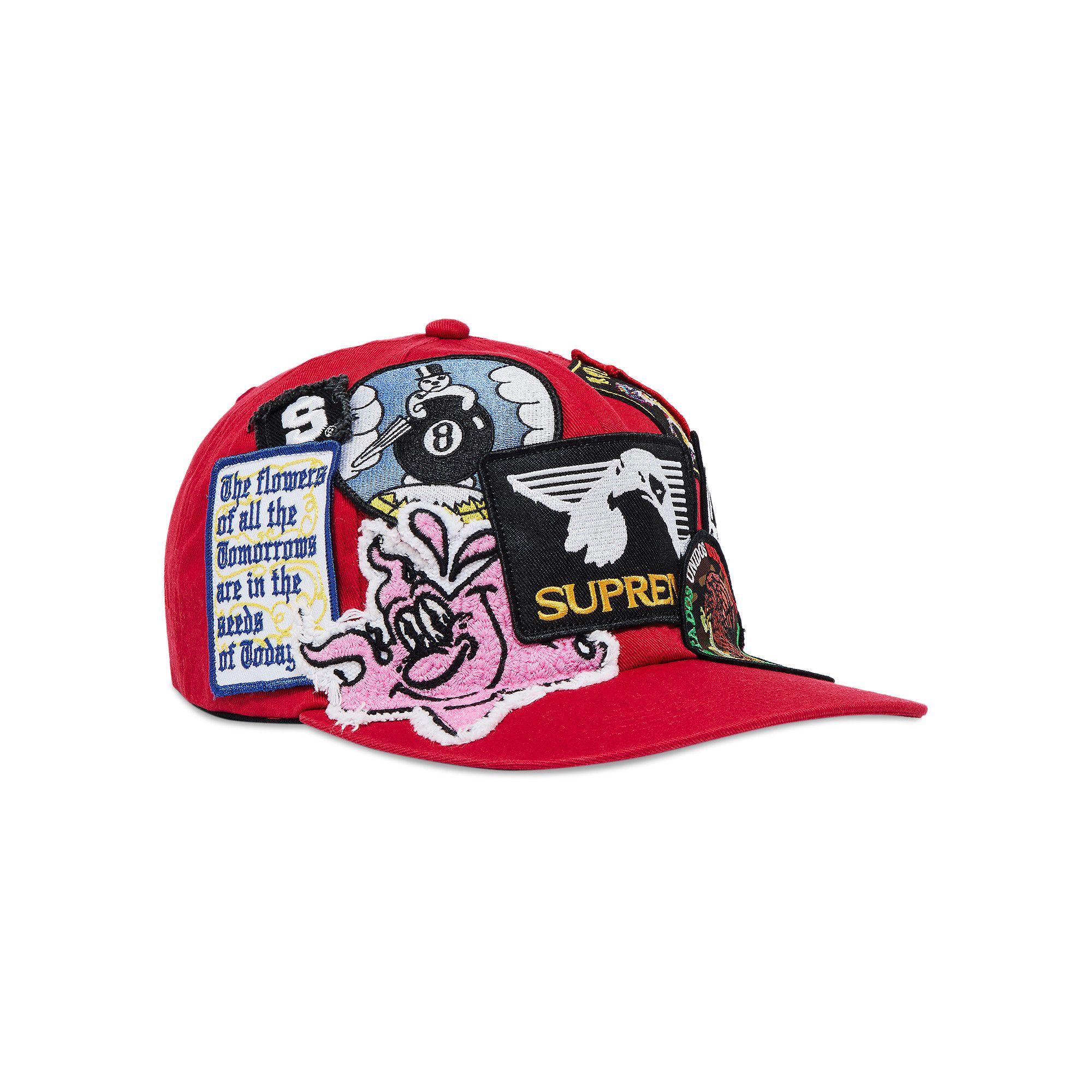 新品未使用 Supreme Patches 6-Panel Supreme Patches 6-Panel (SS25) - $88