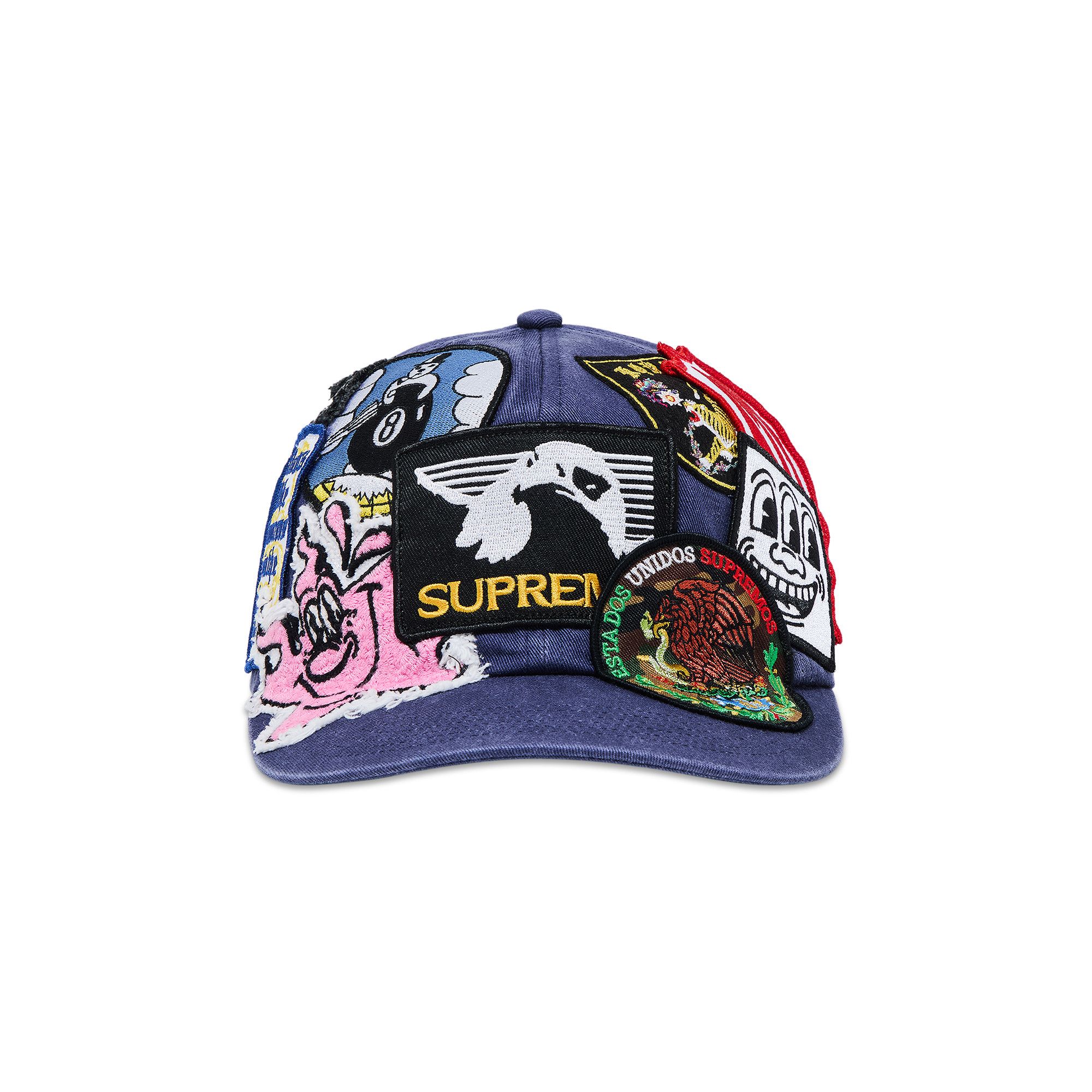 Buy Supreme Patches 6-Panel 'Navy' - SS25H57 NAVY | GOAT