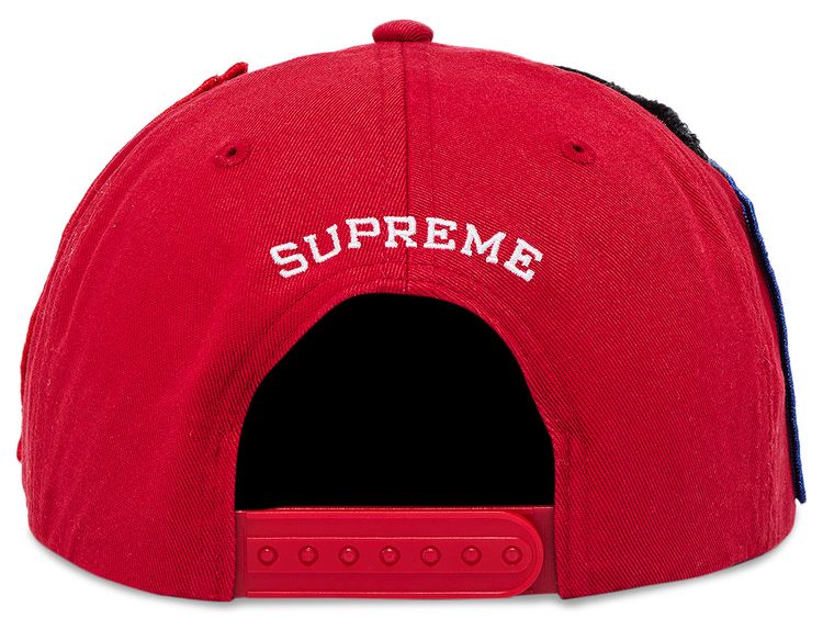 Supreme Patches 6 Panel Red