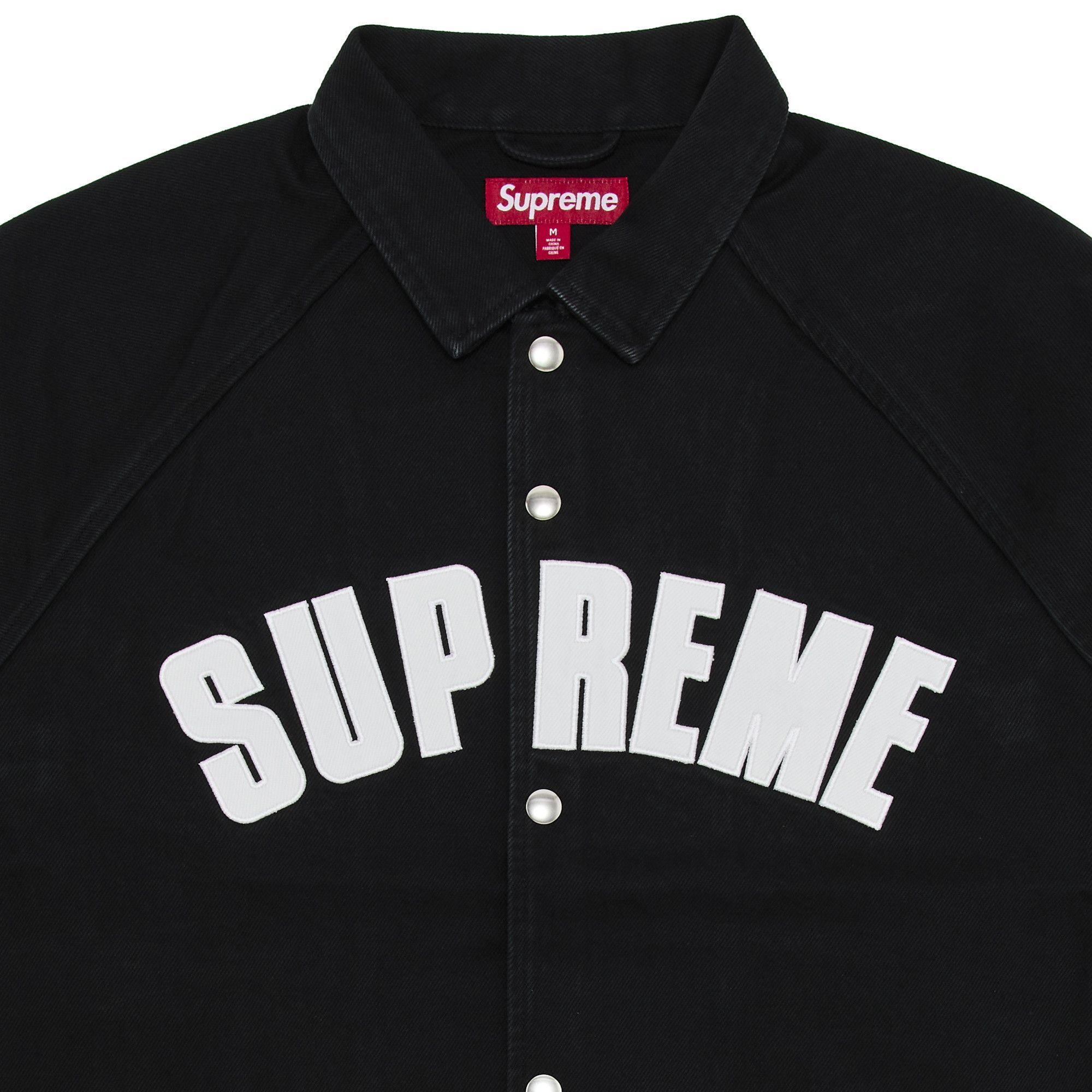 Buy Supreme Arc Denim Coaches Jacket 'Black' - SS25J62 BLACK