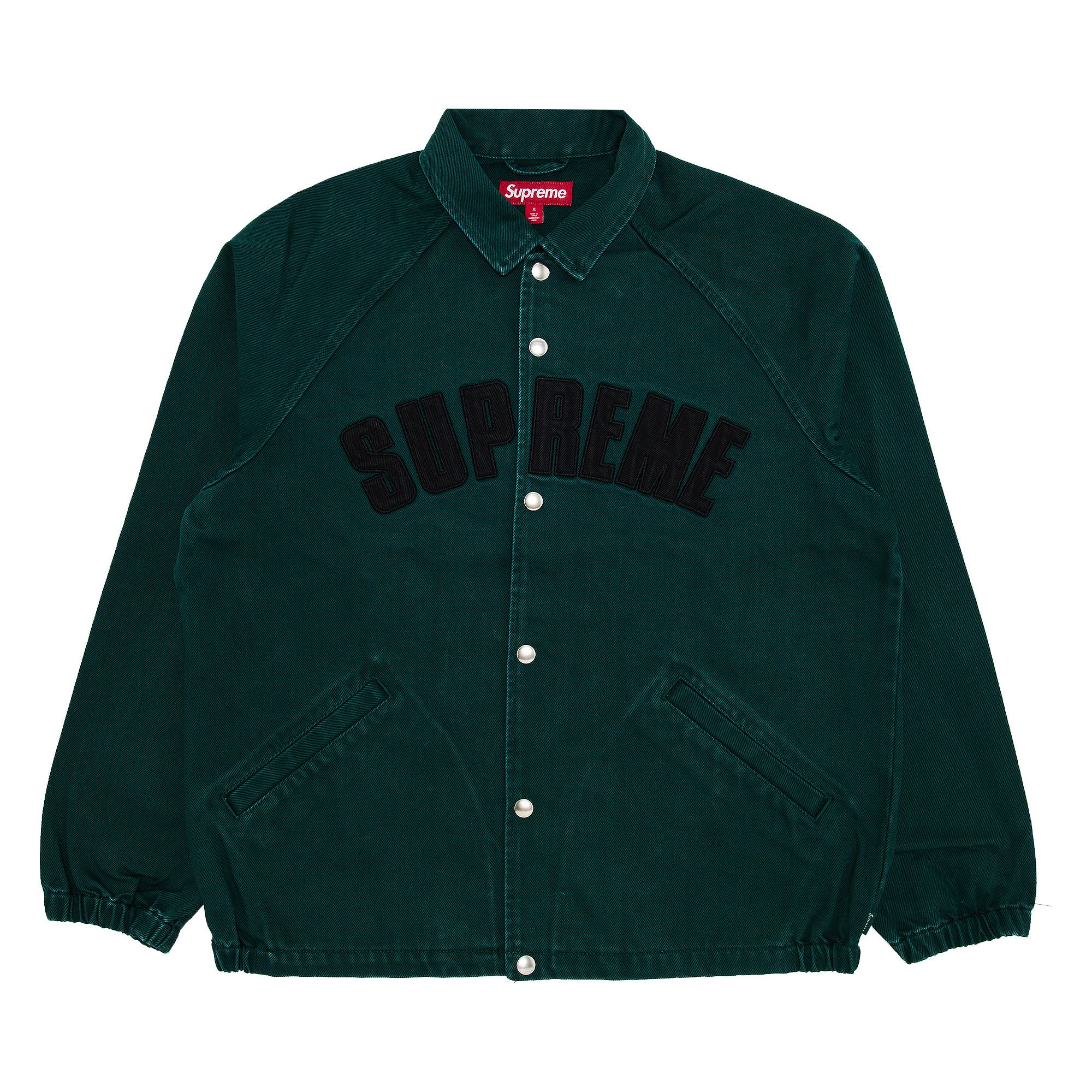 ジャケット・アウター Supreme ARC Denim Coaches Jacket Olive Supreme Arc Denim Coaches Jacket (SS25) - $188