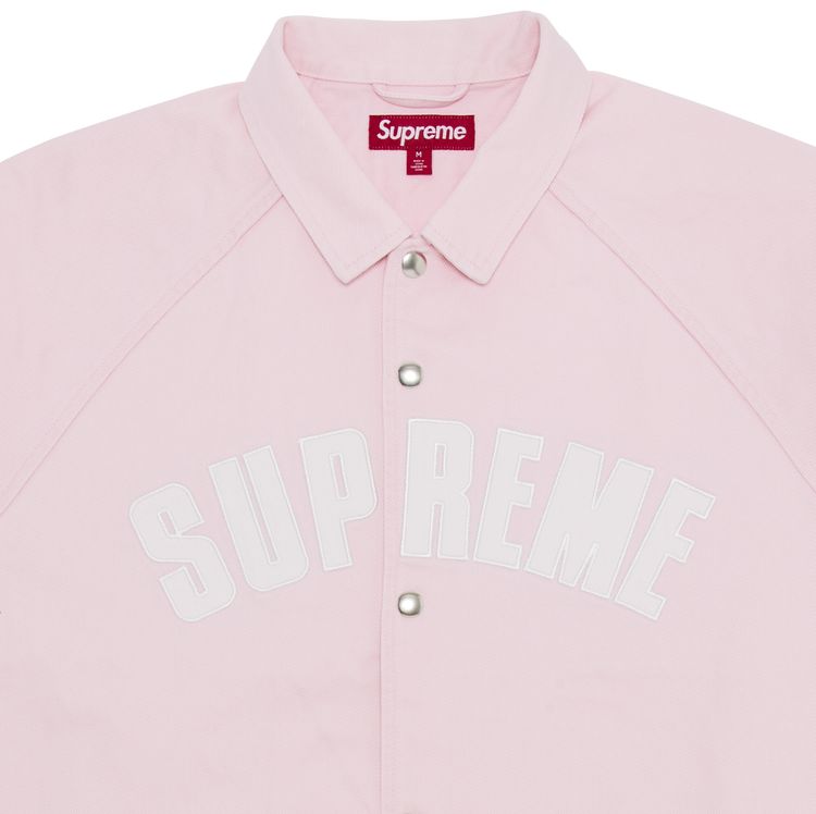 Supreme Arc Denim Coaches Jacket Light Pink