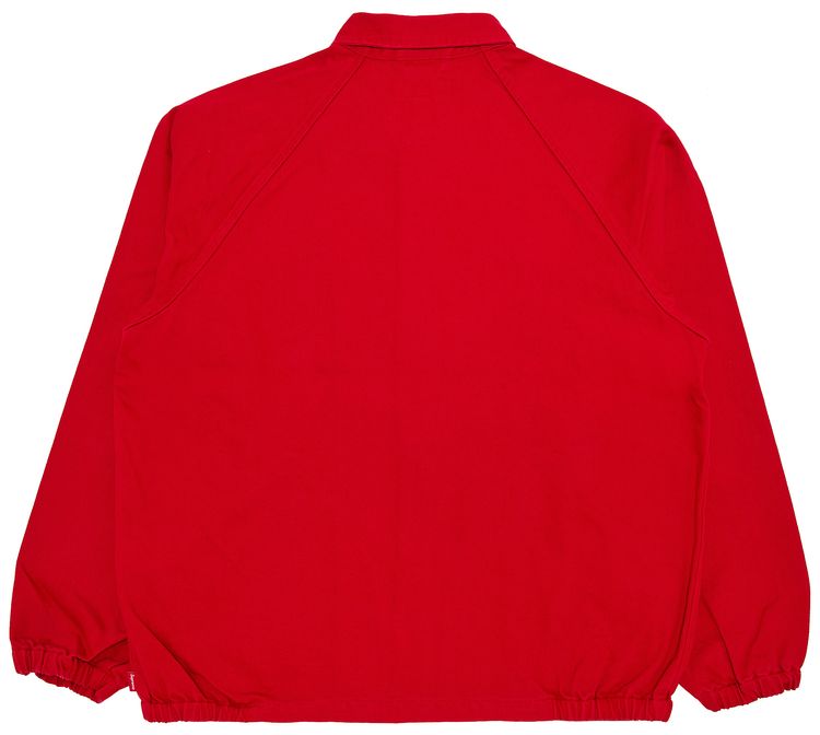 Supreme Arc Denim Coaches Jacket Red