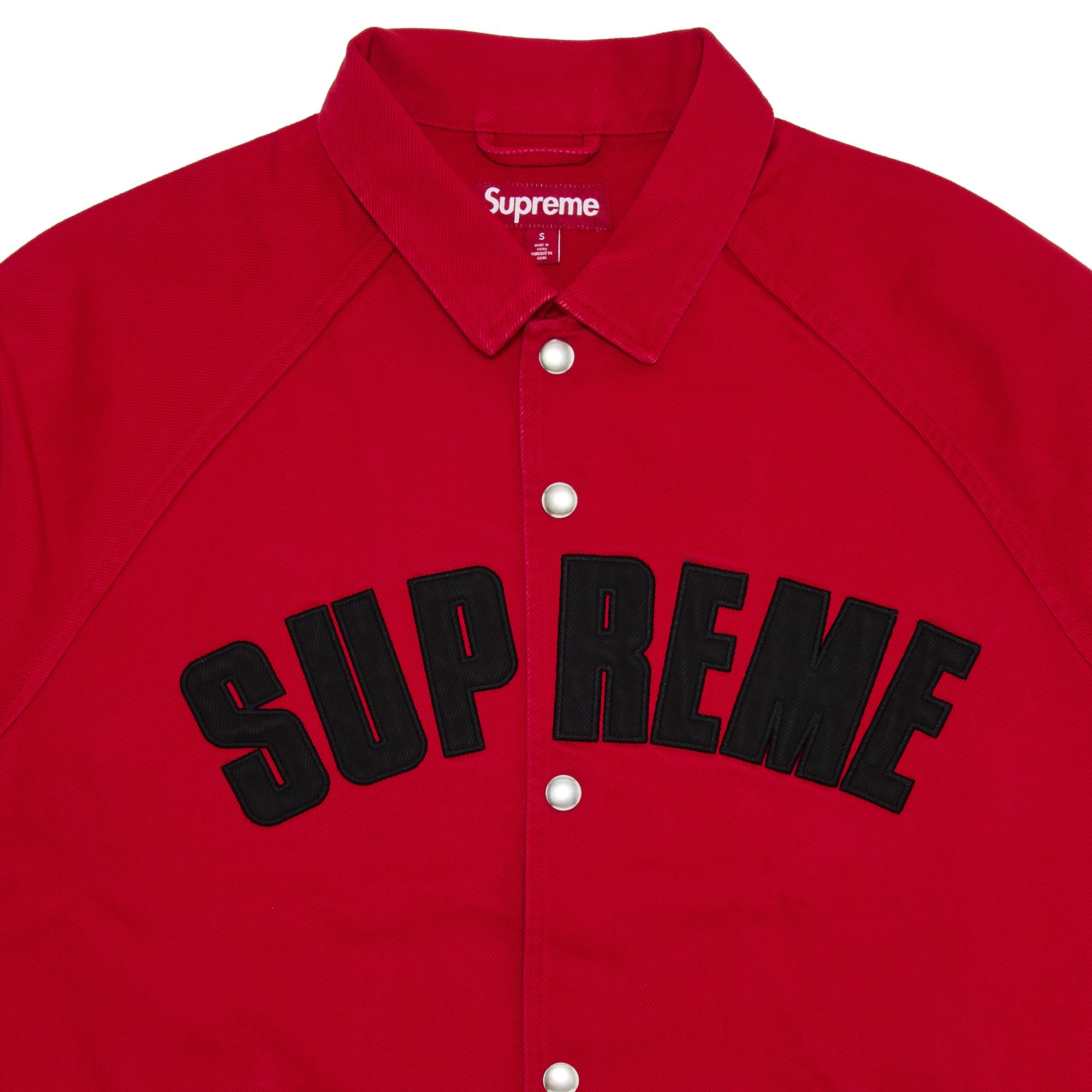 ジャケット・アウター supreme Arc Denim Coaches Jacket RED Supreme Arc Denim Coaches Jacket (SS25) - $188