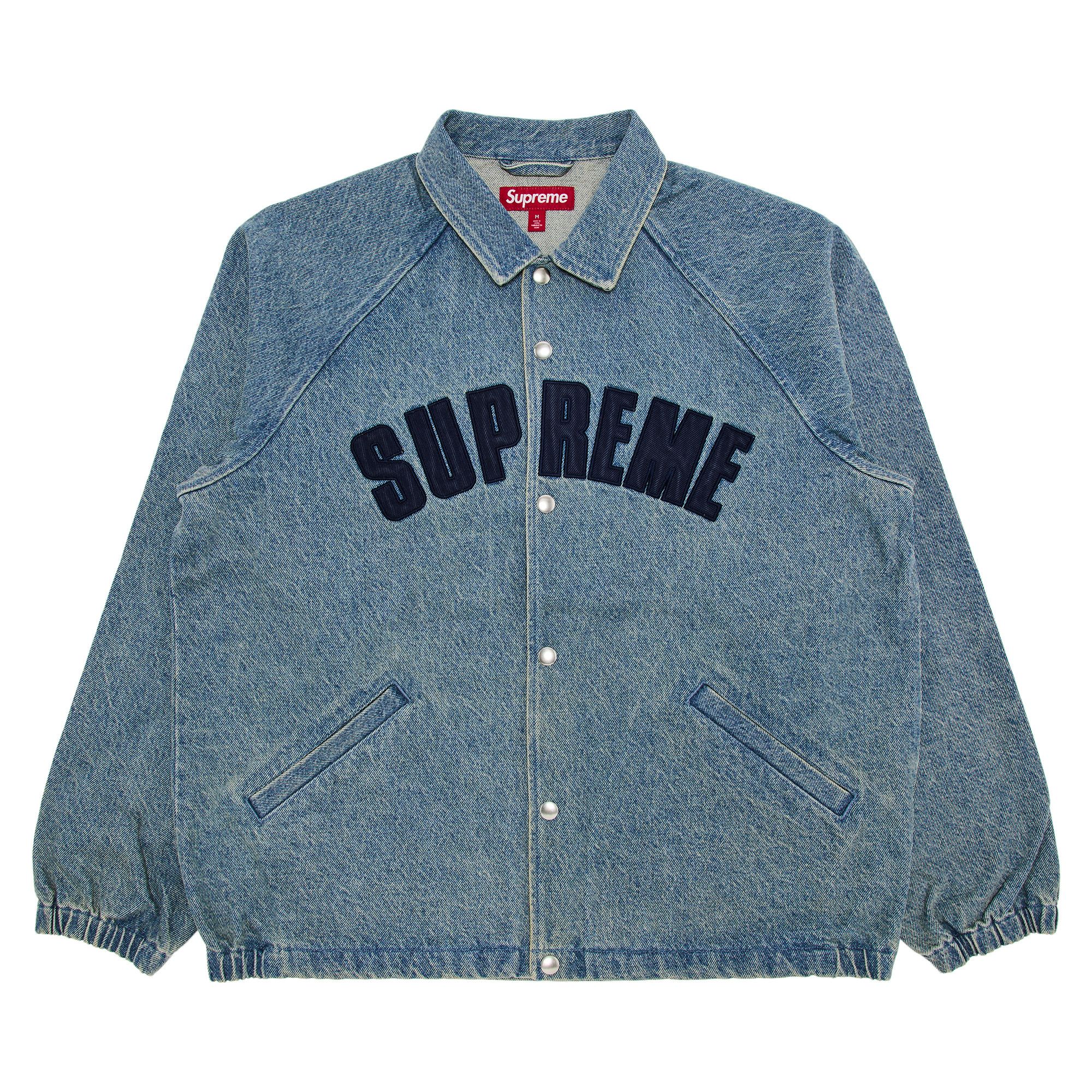 最新 Buy Supreme Arc Denim Coaches Jacket 'Washed Indigo ジャケット・アウター