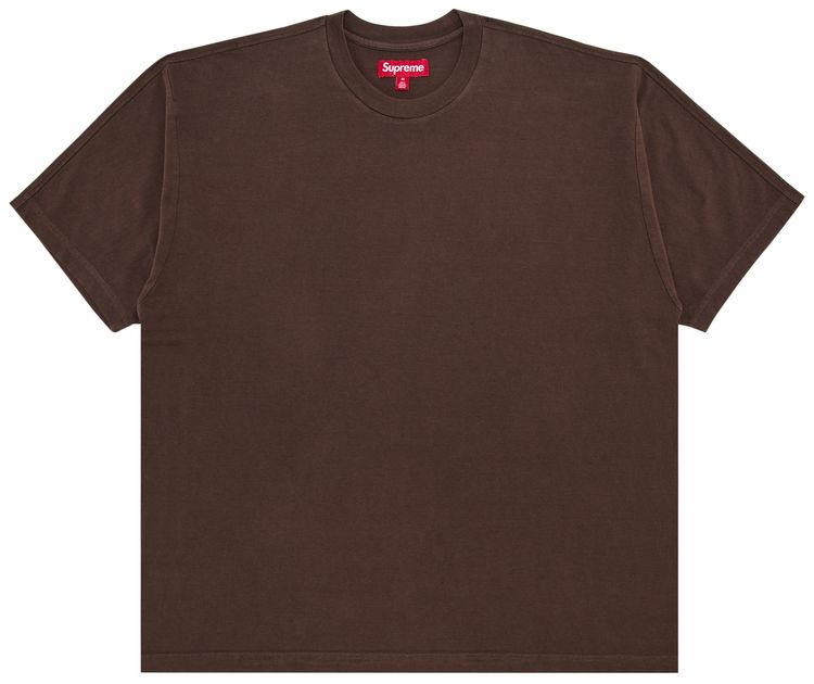 Supreme Intarsia Short Sleeve Top Brown