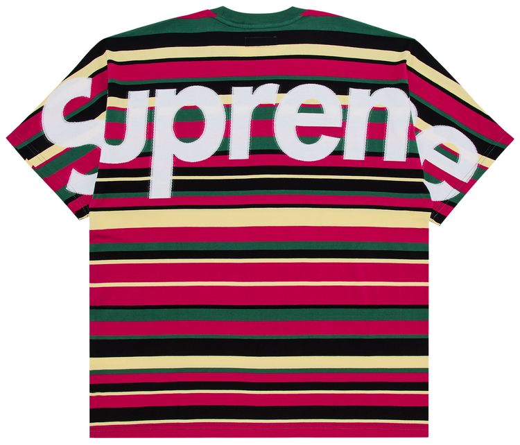 Supreme Intarsia Short Sleeve Top Stripe