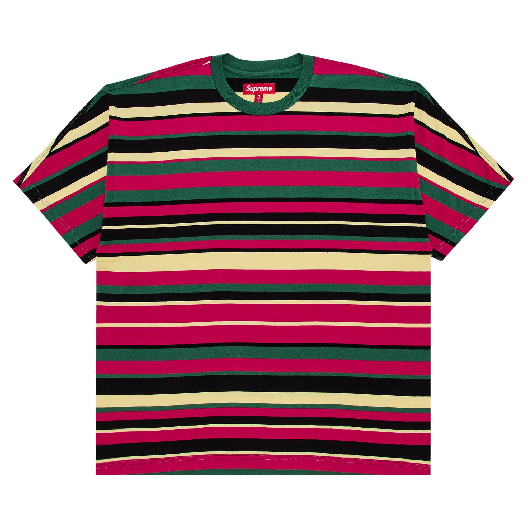 【Supreme】 Intarsia S/S Top Black - 25SS Supreme Intarsia S S Top (SS25) - $98