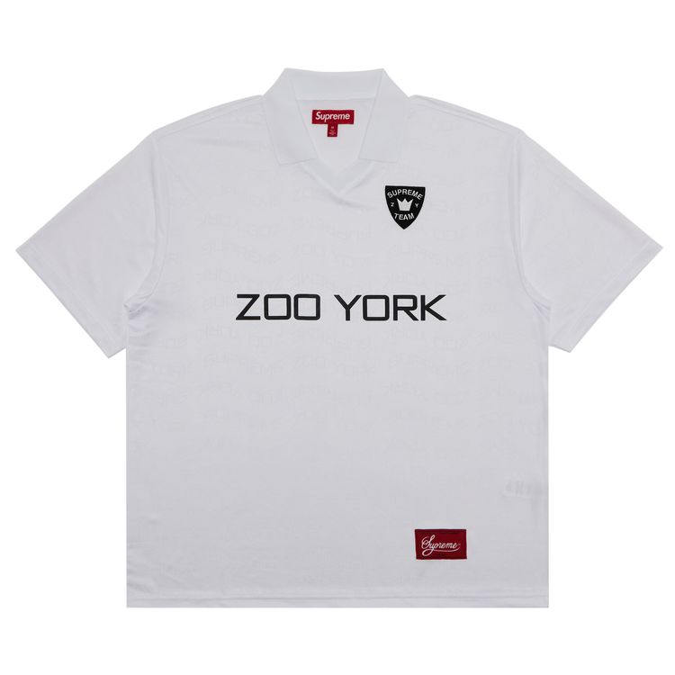 Supreme x Zoo York Soccer Jersey White