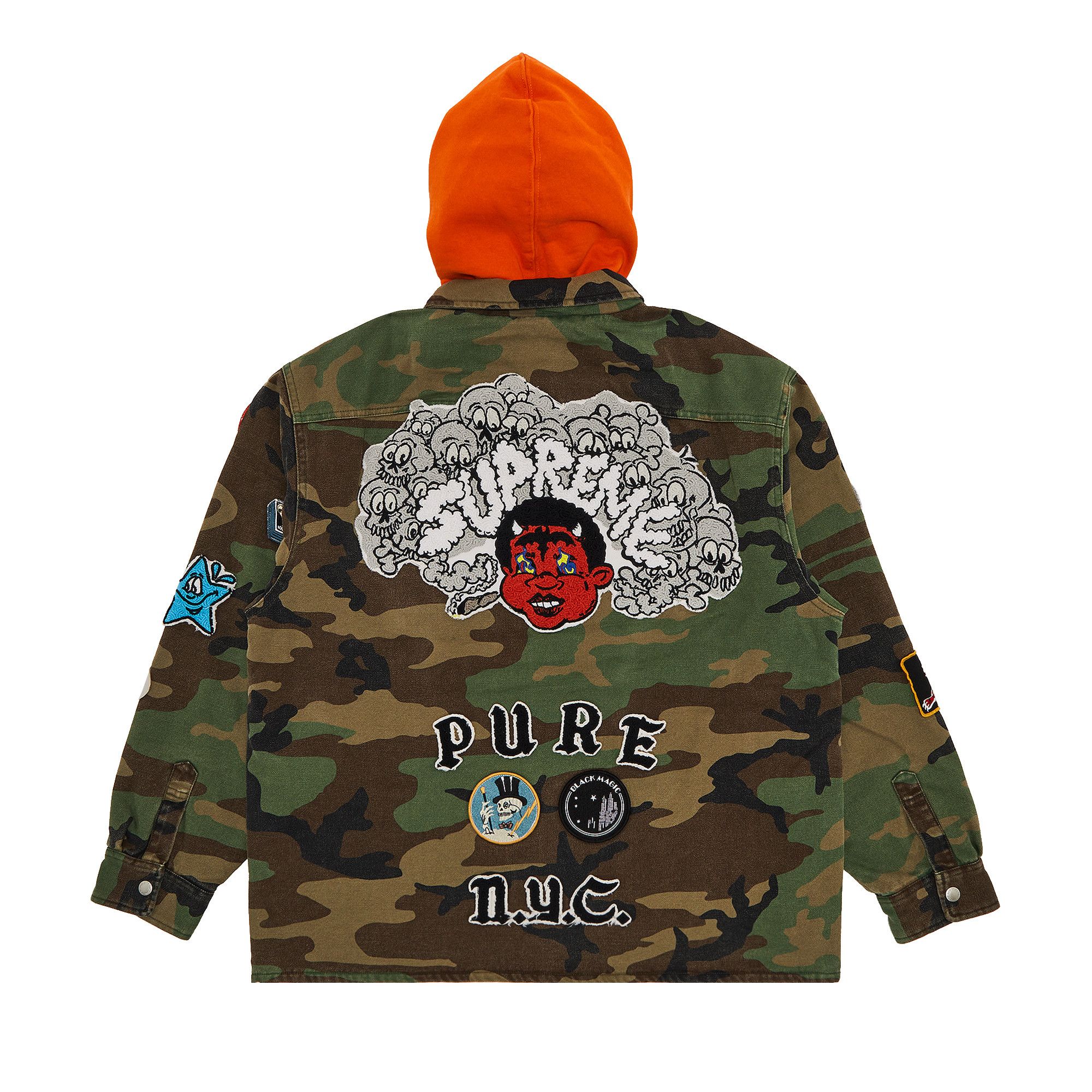 SUPREME ウッドランドカモ バンダナ Amazon | バンダナ 迷彩 カモフラージュ 69cm角 ウッドランド