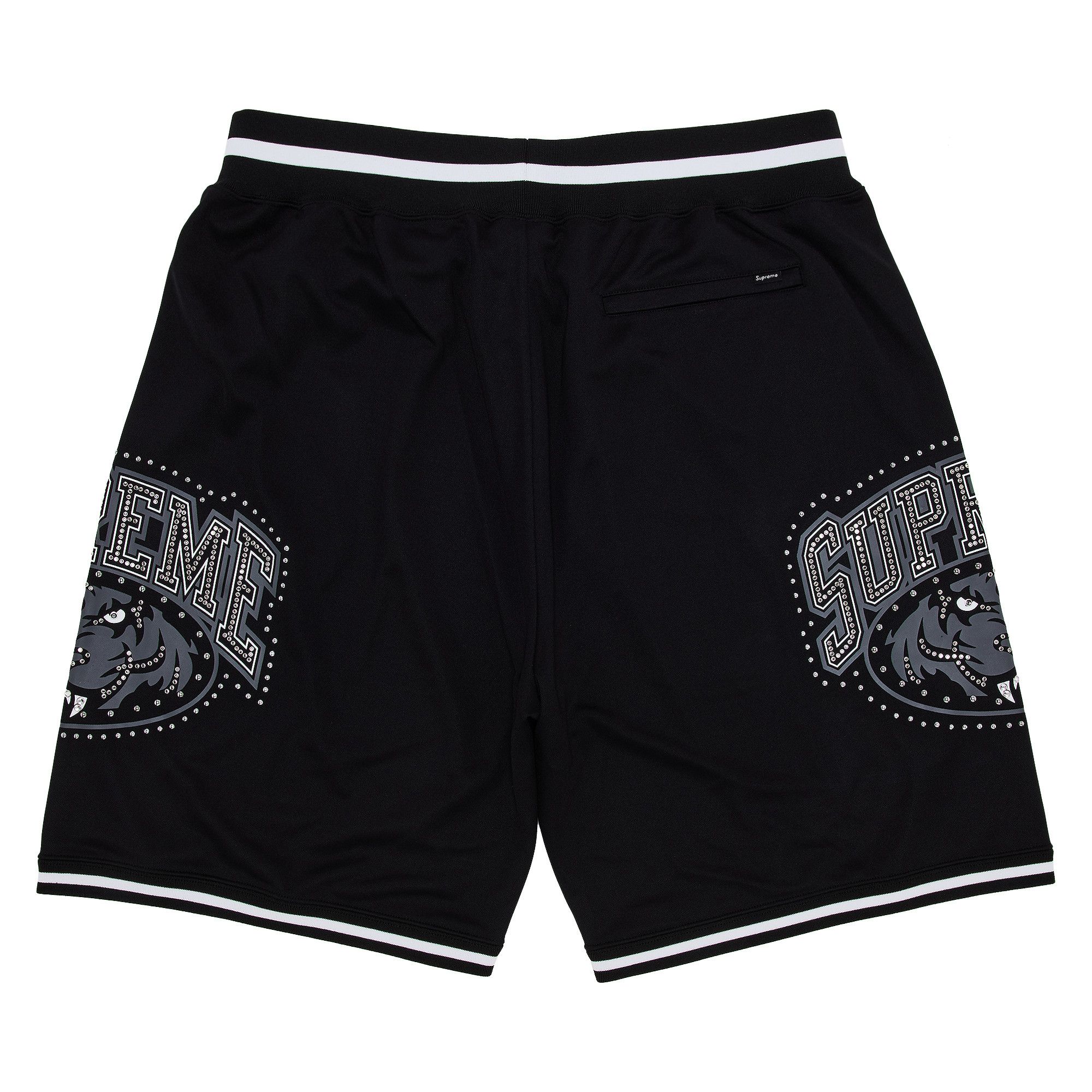 Buy Supreme Studded Basketball Short 'Black' - SS25SH36