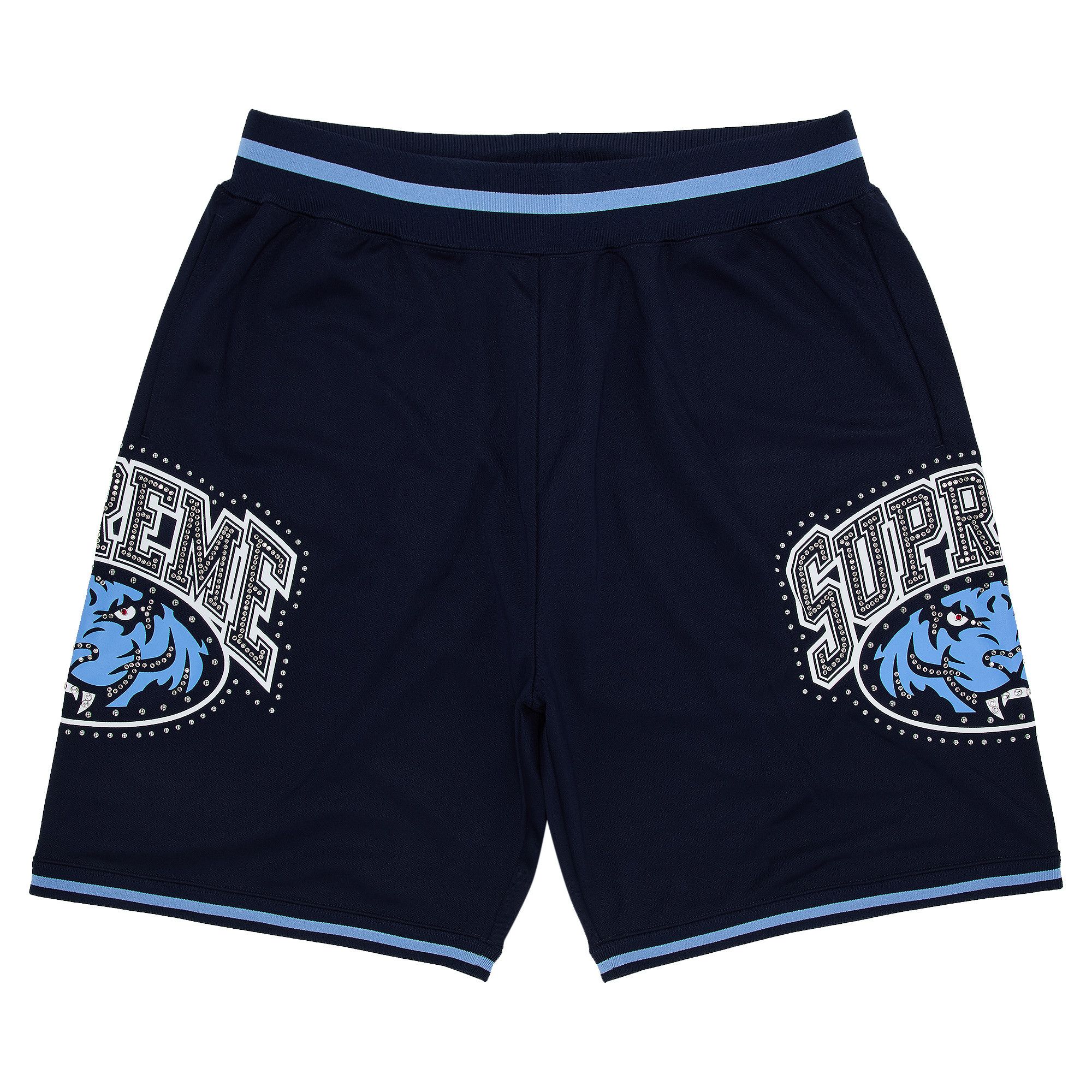 Buy Supreme Studded Basketball Short 'Navy' - SS25SH36 NAVY | GOAT