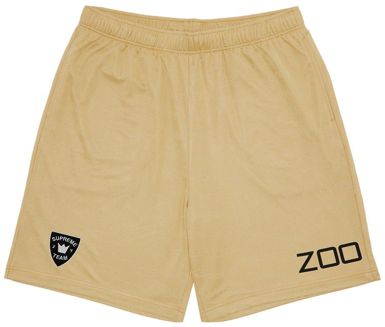 Supreme x Zoo York Soccer Short Gold