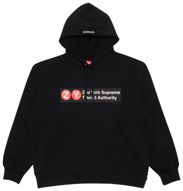 Supreme x Zoo York Hooded Sweatshirt Black