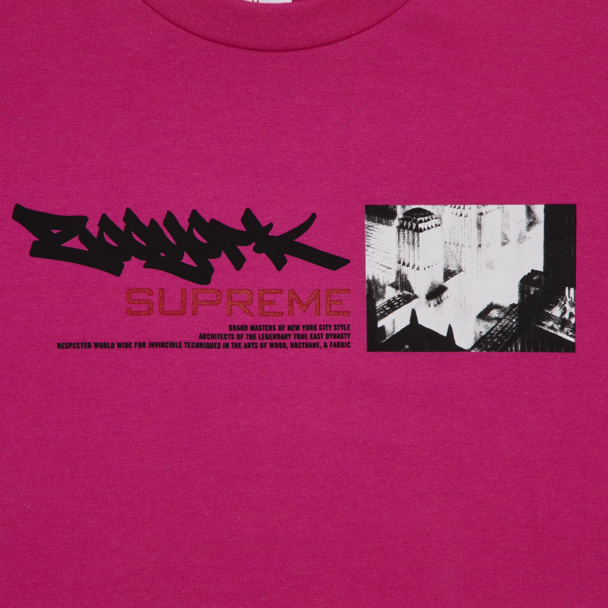 Supreme Zoo York Dynasty Tee Fuchsia 新品M Supreme Zoo York Dynasty Tee (SS25) - $44