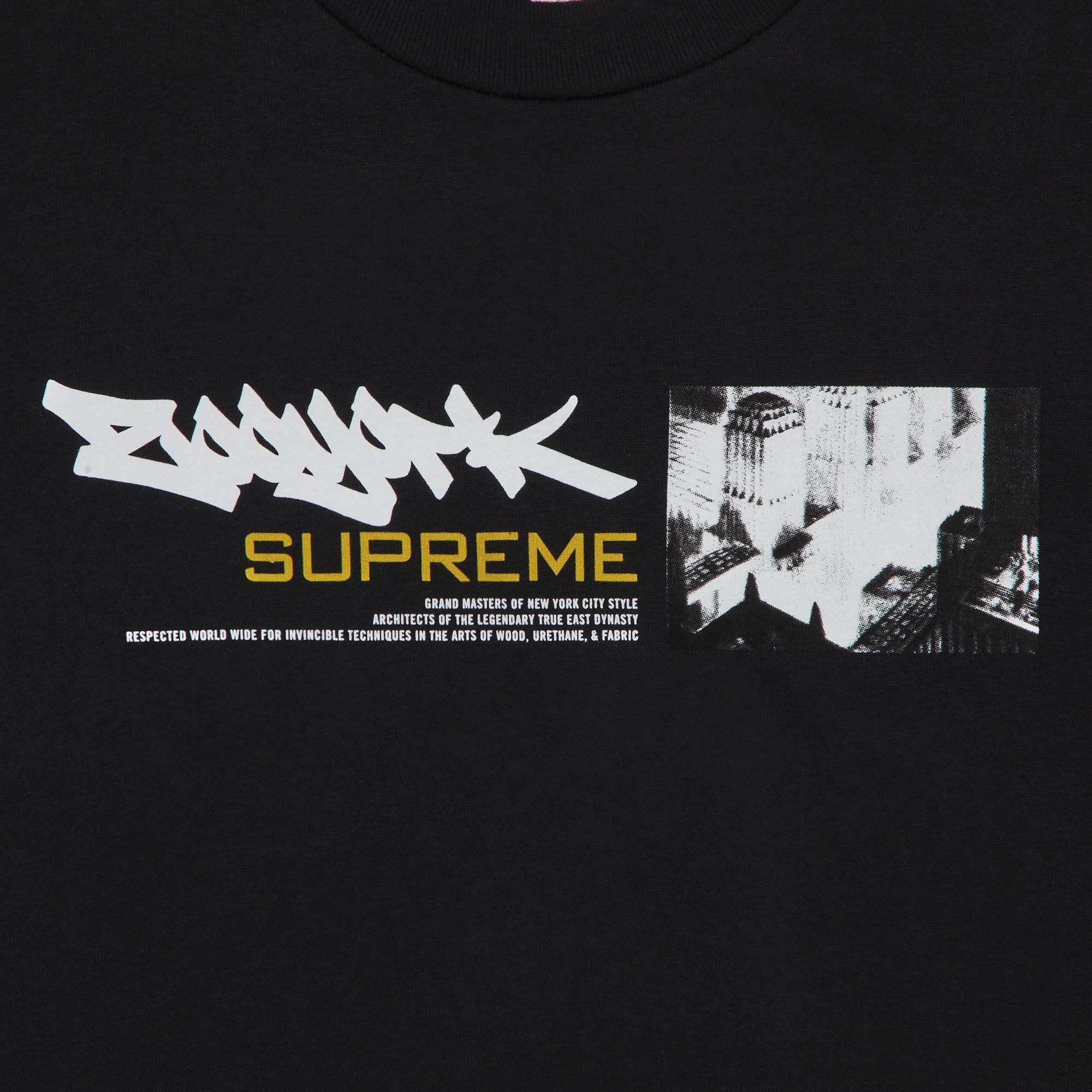 Buy Supreme x Zoo York Dynasty Tee 'Black' - SS25T41 BLACK