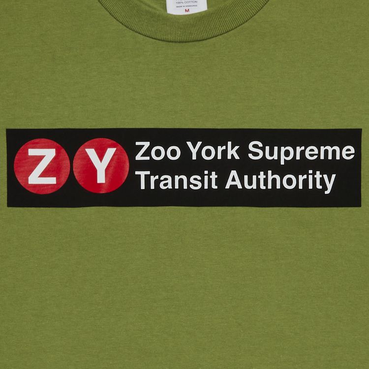 Supreme x Zoo York Transit Tee Moss