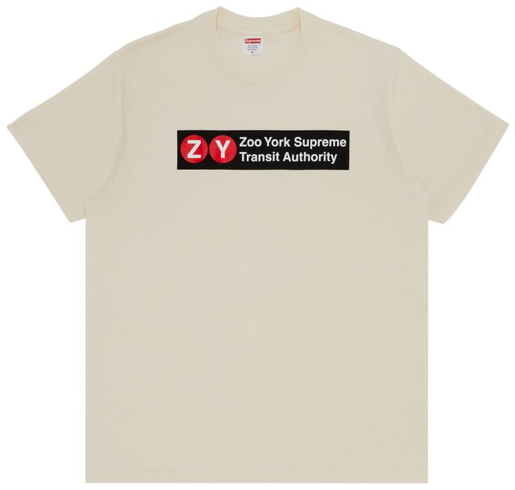 Supreme x Zoo York Transit Tee Natural